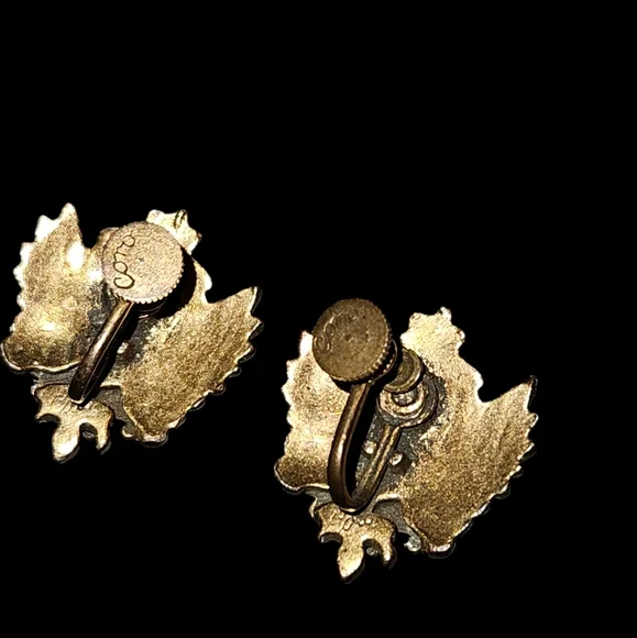 Americana Vintage Coro Earrings